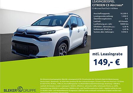 Citroën C3 Aircross PureTech 110 Shine