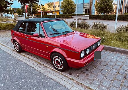 VW Golf Volkswagen 1 Cabrio Quartett 1989 Paprika Red