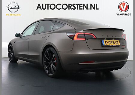 Tesla Model 3 Performance AWD 75kWh 513PK 0-100kmh in