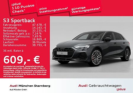 Audi S3 Sportback TFSI S tronic Matrix LED HUD Sonos