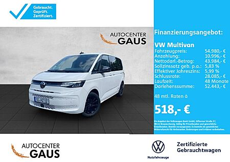 VW T7 Multivan Volkswagen Multivan Life 2,0 l 110 kW TDI SCR 7-Gan g-DSG R