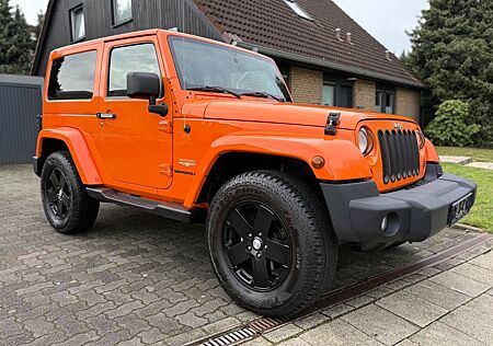 Jeep Wrangler 2,8 CRD SAHARA DUALTOP AHK LEDER AUTOM.