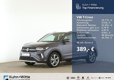 VW T-Cross Volkswagen 1.0 TSI R-Line *ACC*AHK*Matrix*RFK*IQ.Dr