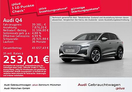 Audi Q4 e-tron Q4 50 e-tron qu. S line Privacy/AHK/Assistenz/B&