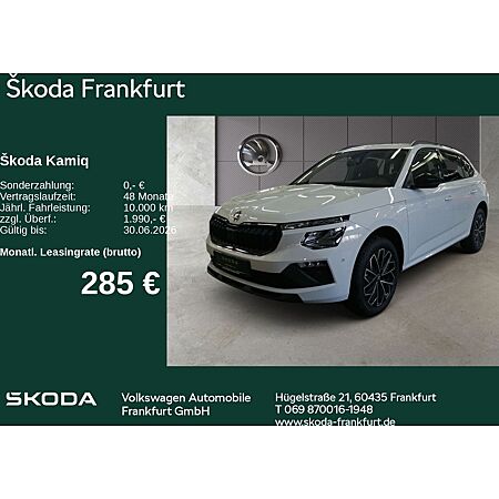 Skoda Kamiq leasen