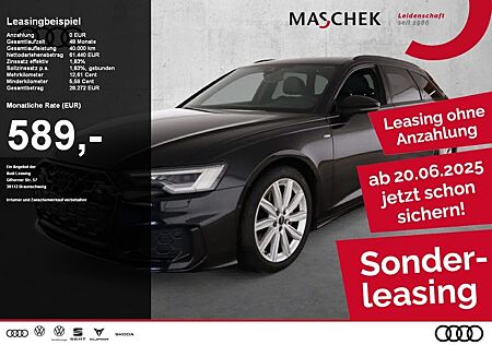 Audi A6 Avant S line 50 TDI AHK Pano Black Matrix Mem