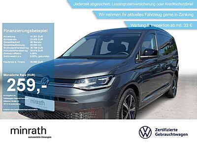 Volkswagen Caddy Maxi Style 2.0 TDI DSG 7-Sitzer+AHK+ACC+RF