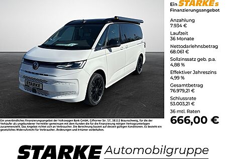 VW T6 California Volkswagen T7 California 2.0 TDI DSG Ocean Camper AHK Stan