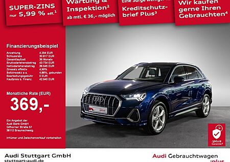 Audi Q3 S line 35 TFSI S tronic AHK SHZ Keyless Navi