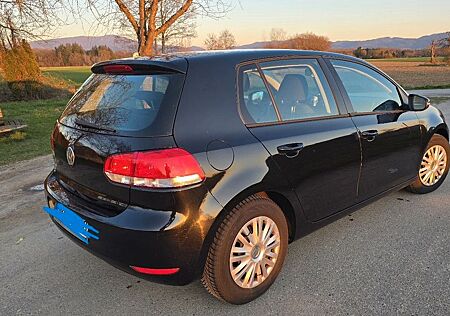 VW Golf Volkswagen 6 * 1.4 Trendline Trendline *schwarz*3.2009