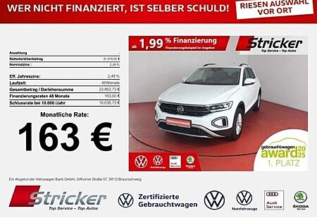VW T-Roc Volkswagen Life 1.0 TSI Navi 163,-ohne Anzahlung Sitz