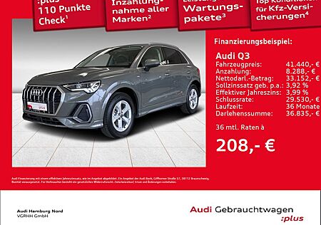 Audi Q3 35 TFSI S line S tronic Nav LED AHK ACC Sound