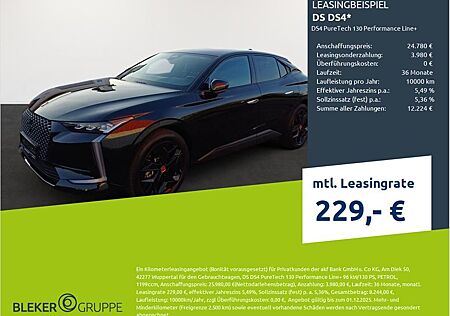 DS Automobiles DS 4 Performance Line +