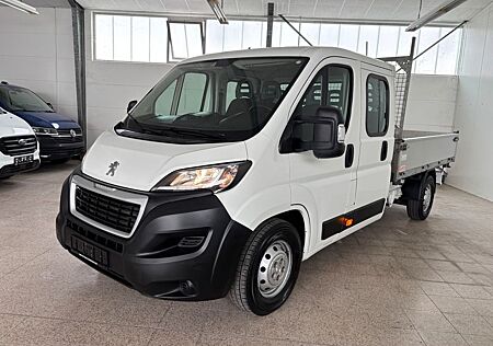 Peugeot Boxer L3 DoKa/3-Seiten-Kipper/Klima/AHK/7 Sitze