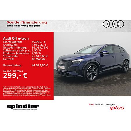 Audi Q4 e-tron leasen