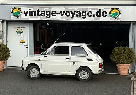 Fiat 126 " 1.Hand mit 18.000 km - nie Rost !"