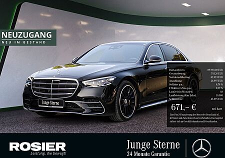 Mercedes-Benz S 350 d AMG lang Distr. LED Pano HUD Navi SHD Lu
