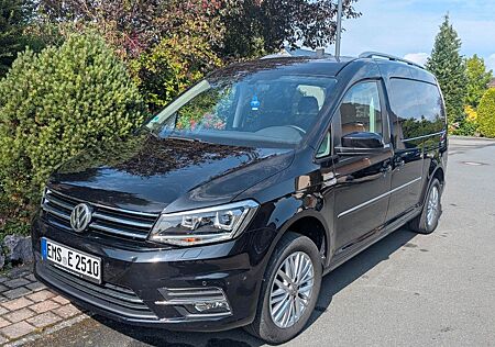 VW Caddy Volkswagen Maxi Highline 1.Hand Scheckheftgepflegt