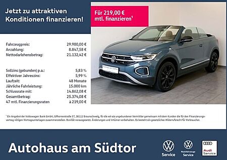 VW T-Roc Volkswagen Cabriolet Style 1.5 TSI | LED ACC Navi