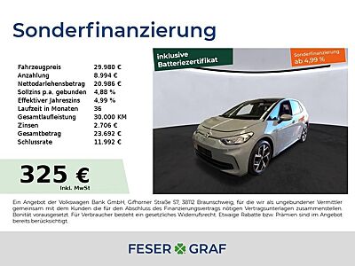 Volkswagen ID.3 MOVE Pro Keyless Memory RFK LHZ SHZ Navi