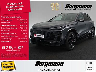 Audi Q6 e-tron 285 kW quattro edition one grey 360°
