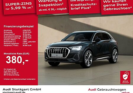 Audi Q3 S line 40 TFSI quattro S tronic AHK SHZ Navi