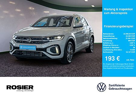VW T-Roc Volkswagen 1.0 TSI R-line ACC LED SPURH. SHZ KLIMA BT