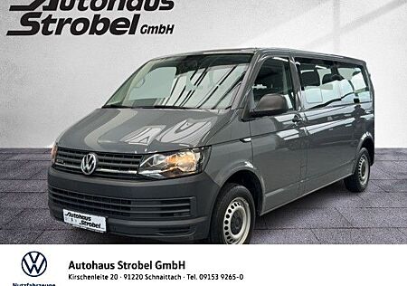 VW T6 Kombi Volkswagen T6.1 2.0 TDI LR 4M 9-Sitze Navi Bluet.