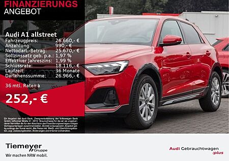 Audi A1 allstreet 30 TFSI LED AFA NAVI+ OPTIK+