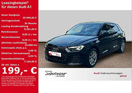 Audi A1 Sportback 30 TFSI advanced S-LINE+LED+SONOS+P