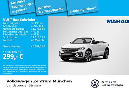 VW T-Roc Volkswagen Cabriolet R-Line 1.5 TSI IQ.Light IQ.Drive