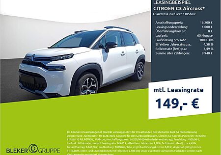 Citroën C3 Aircross PureTech 110 Shine