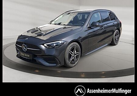 Mercedes-Benz C 180 T AMG +MBUX+Navi+Pano+SpurW+W-Paket+PDC+LM