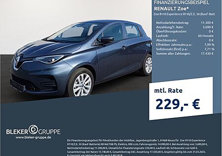 Renault ZOE R110 Experience R110/Z.E. 50 (Kauf-Batterie