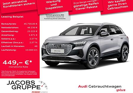 Audi Q4 e-tron gebraucht kaufen Audi Q4 e-tron 45 Assistenz-Paket advanced, MMI, Matr