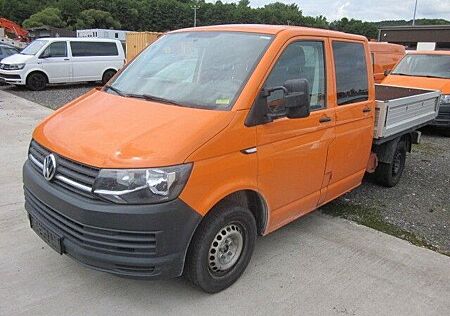 VW T6 Transporter Volkswagen Pritsche Doppelkabine lang, Klima