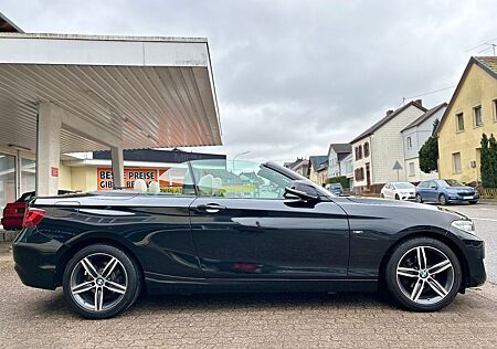 BMW 218 2 Cabrio i Bi-Xenon Navi Leder Alu Pdc Euro6