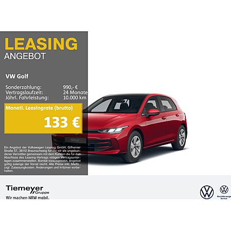 VW Golf leasen