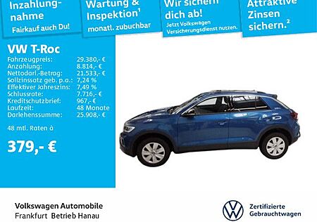 VW T-Roc Volkswagen 1.5 TSI DSG Goal Navi LED DAB+ FrontAssist