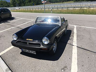 MG Midget - Cabrio/ Rechtslenker/ Black Batch Editi