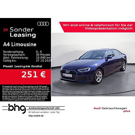 Audi A4 leasen