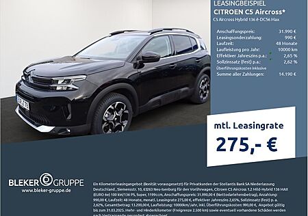 Citroën C5 Aircross Hybrid 136 DCS6 Max