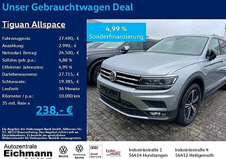 VW Tiguan Allspace Volkswagen Tiguan All. IQ.Drive 2.0 TDI+LED+NAVI+ACC+AHK+36