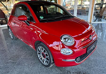 Fiat 500C red Klimaautomatik Beats-Sound17"ALU