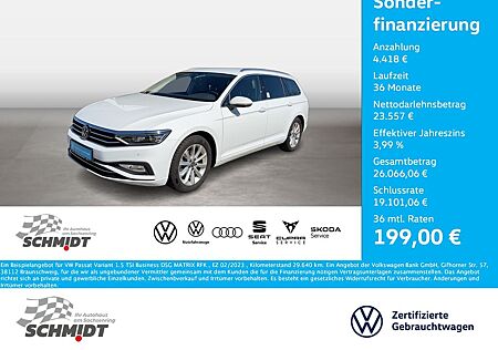 VW Passat Variant Volkswagen 1.5 TSI Business DSG MATRIX RFK