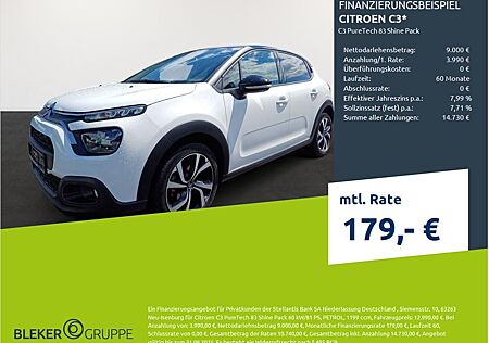 Citroën C3 PureTech 83 Shine Pack