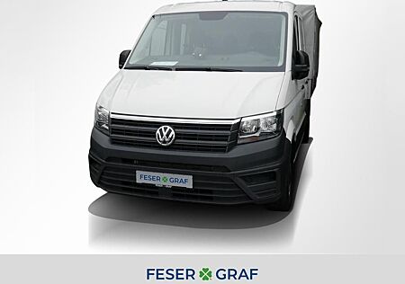 VW Crafter Volkswagen 35 DOKA Pritsche MR 103kW Plane Klima AH