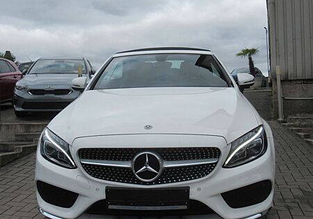Mercedes-Benz C 180 Cabrio AMG- AMG LINE-NAVI-LEDER-SHZ-2.HAND