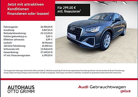 Audi Q2 30 TFSI S line KLIMA LED