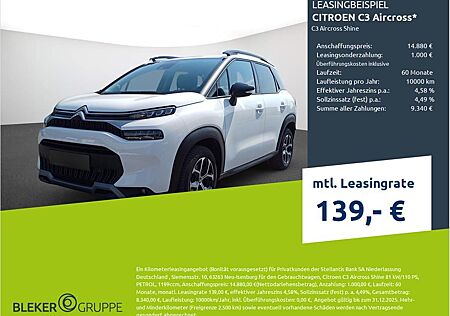 Citroën C3 Aircross PureTech 110 S&S Shine